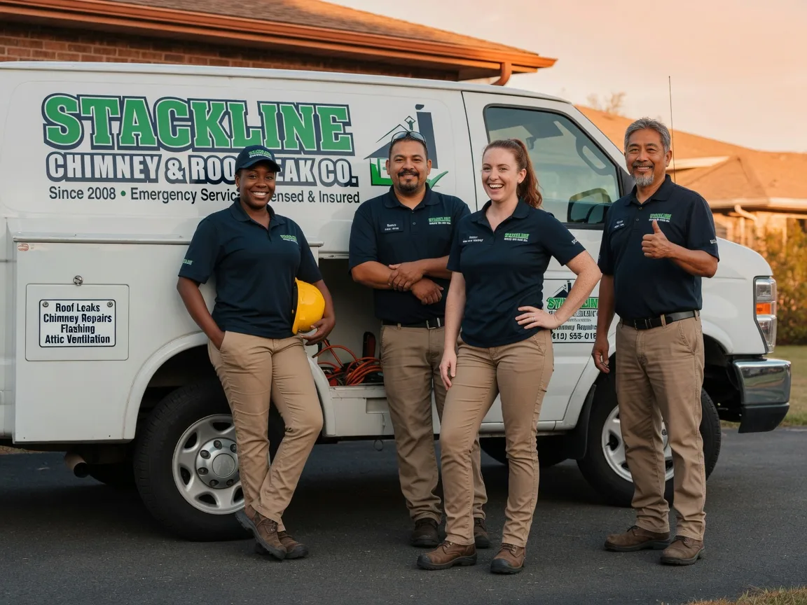 Chimney flashing repair company in Gill, MA